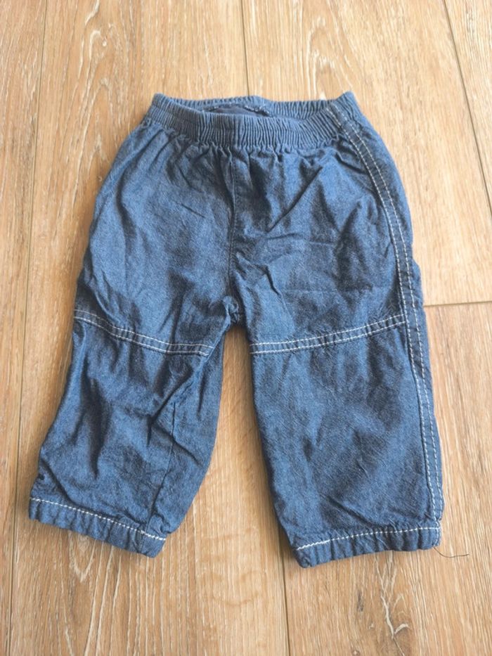 Pantalon taille élastique 6 mois garçons