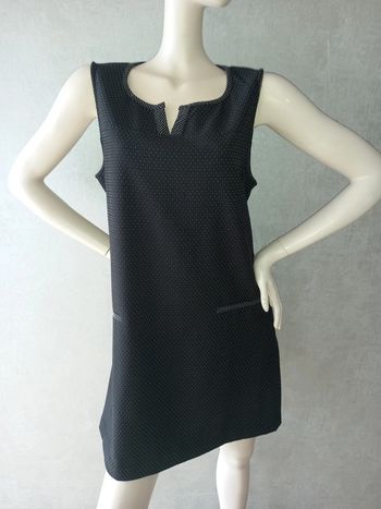 robe noire petit pois blanc lady blush taille 42