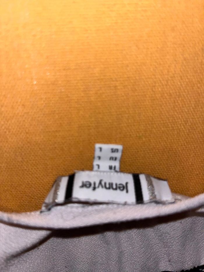 Debardeur dentelle jennyfer taille L noir et blanc - photo numéro 5