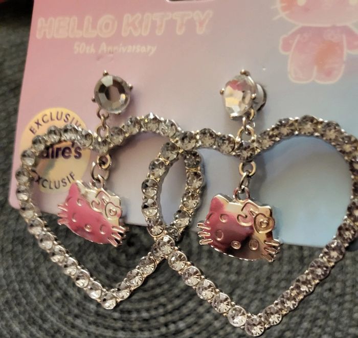 Boucles d'oreilles Hello Kitty - photo numéro 3