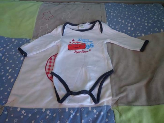 Body Disney cars 3 mois