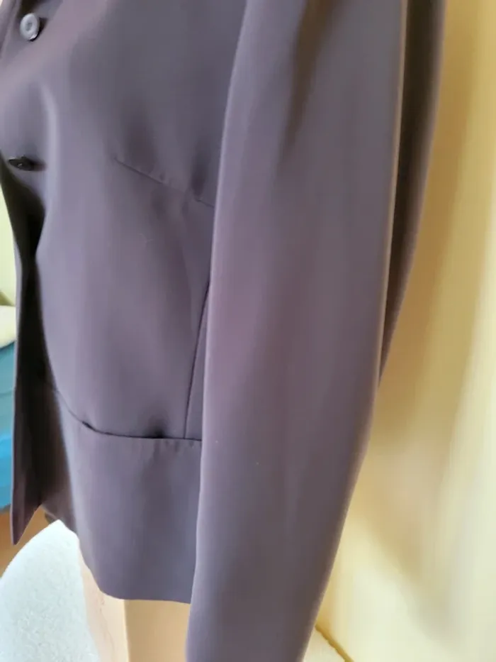 Veste blazer tailleur Violine - photo numéro 4