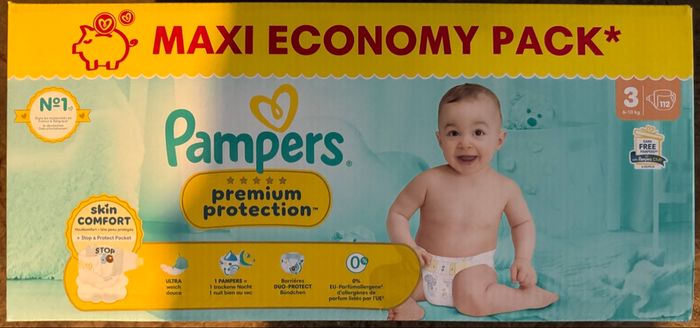 Couche Pampers