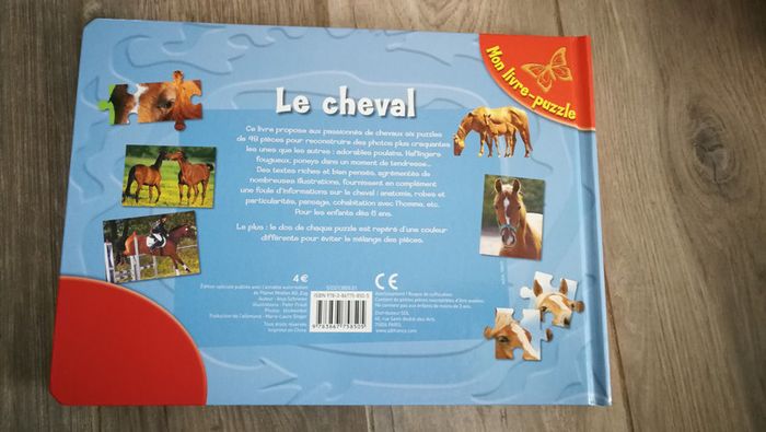 Le cheval, mon livre-puzzle - photo numéro 3