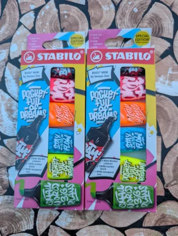 Lot de 2 paquets de Stabilo boss