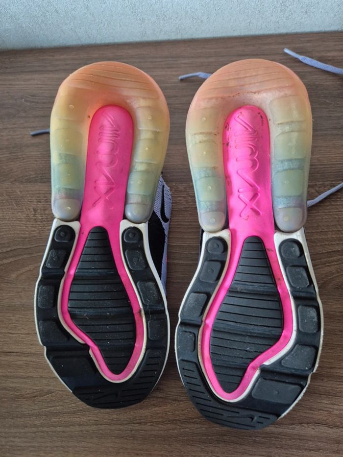 Nike air max 270 beurre purple violet - photo numéro 12