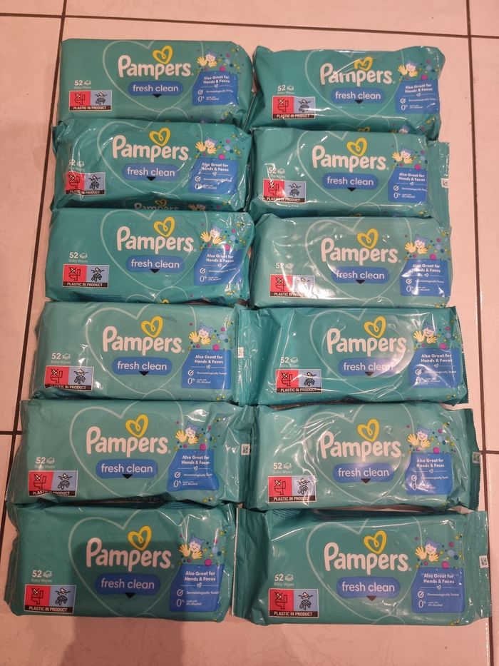 Lingettes Pampers