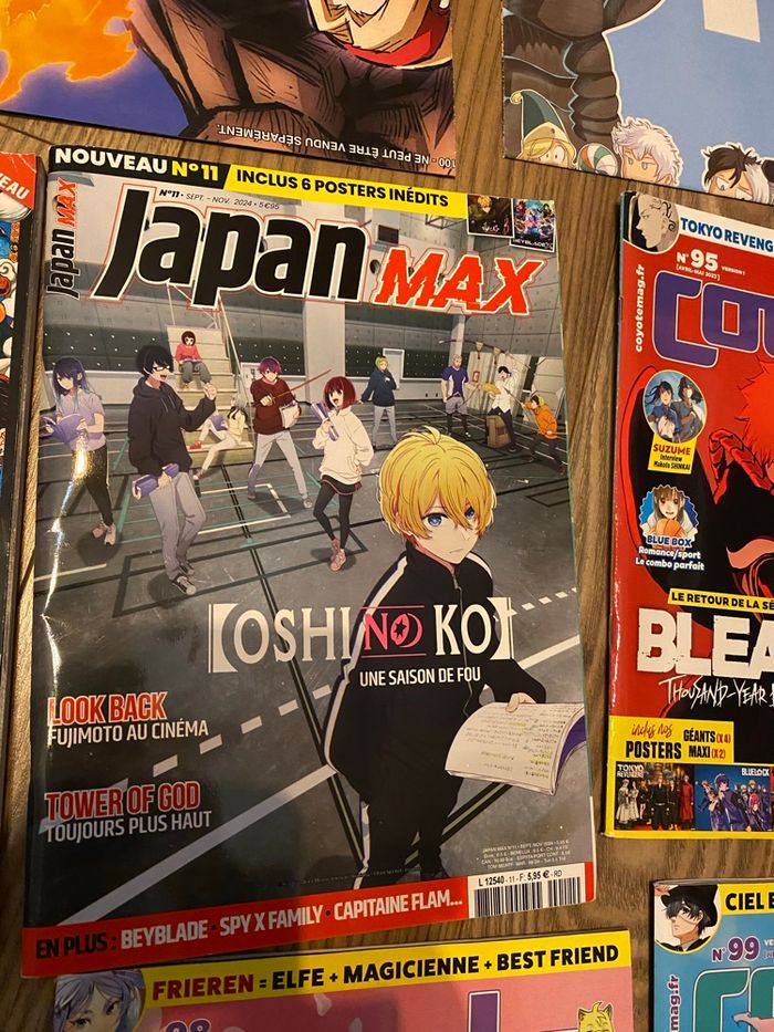 Lot 9 magazines spécial mangas - photo numéro 9