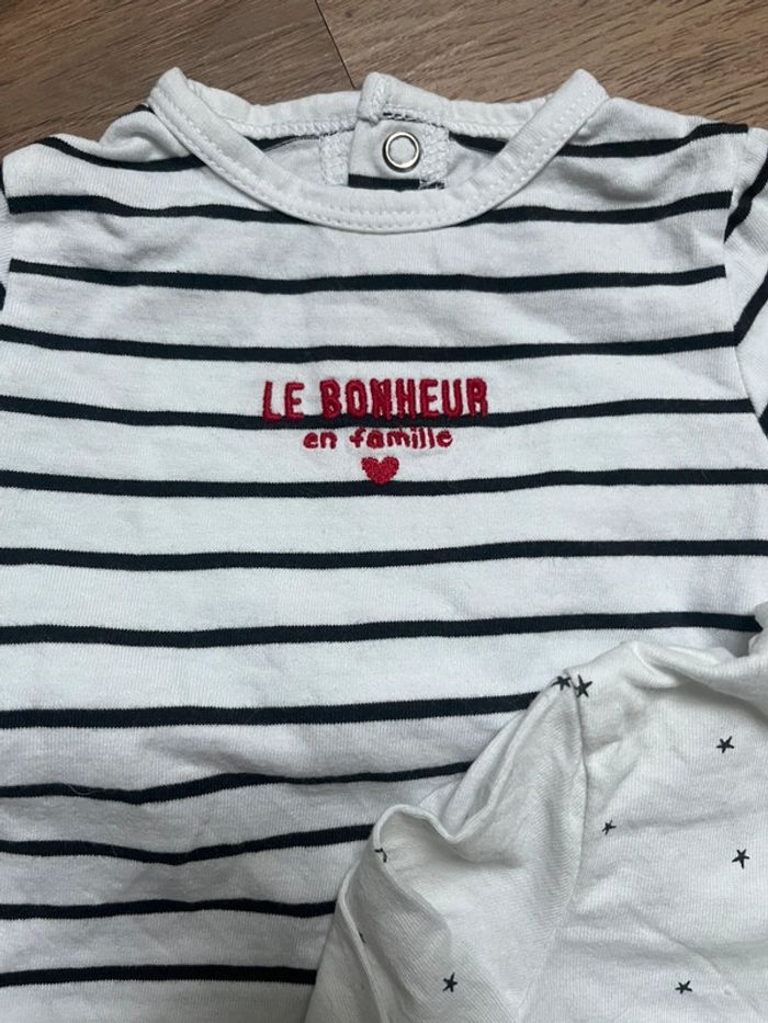 Lot 2 pyjamas 3 mois - photo numéro 3