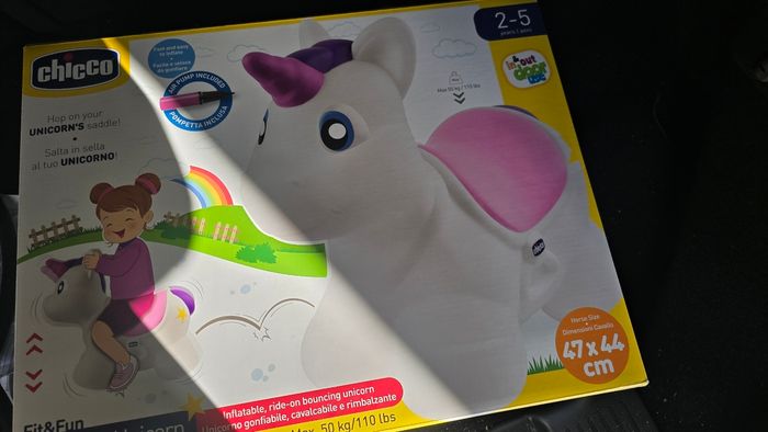 Ballon sauteur licorne