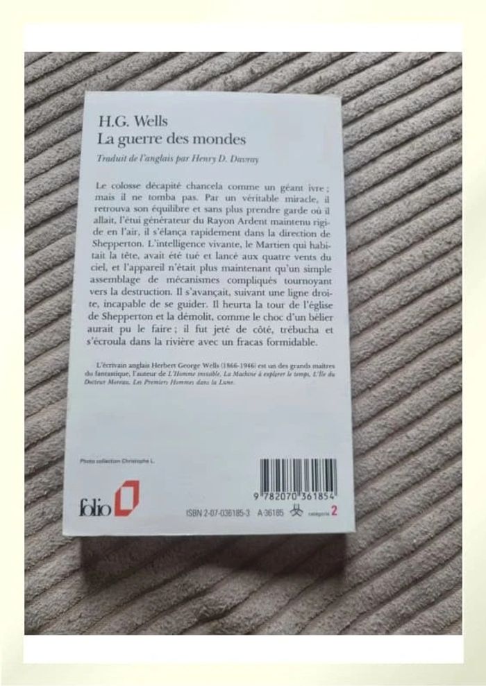 Livre guerre des mondes - photo numéro 2