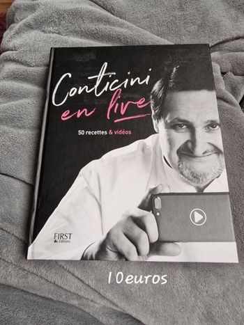 Livre conticini  en live