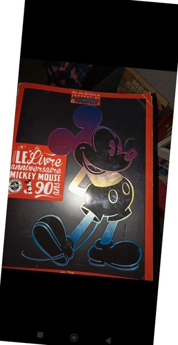 Le livre anniversaire Mickey Mouse 90 ans