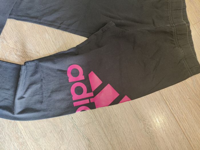 Legging de sport noir rose Adidas Taille 14 ans + top OFFERT - photo numéro 5