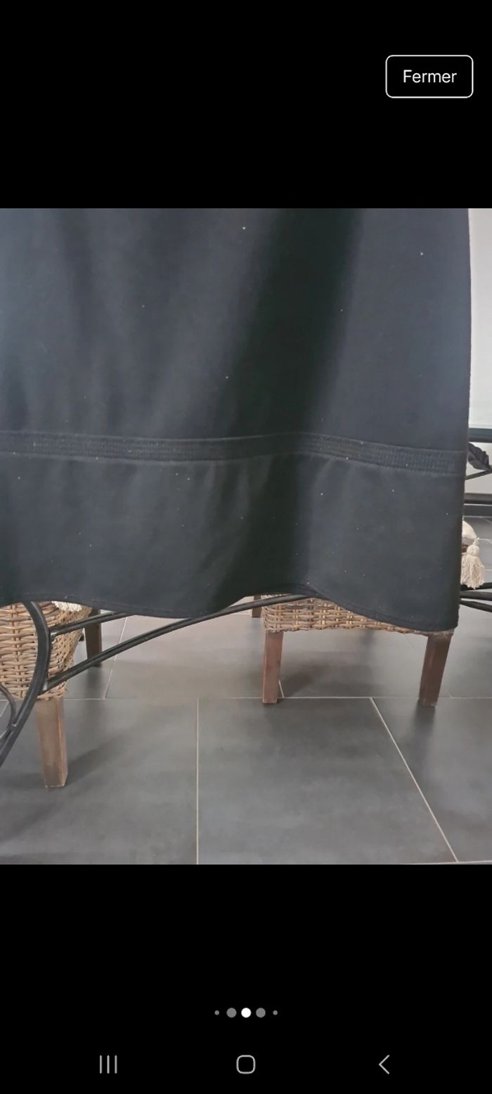 Robe noir pailleté de chez cache cache - photo numéro 4