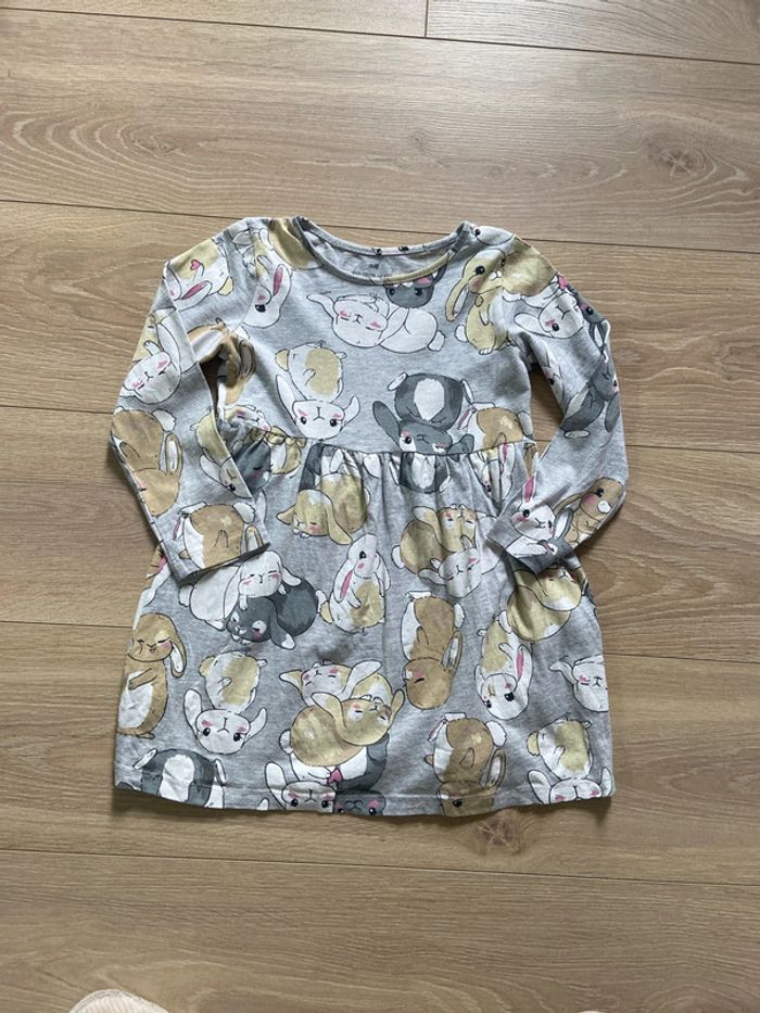 Robe lapin H&M 5/6 ans