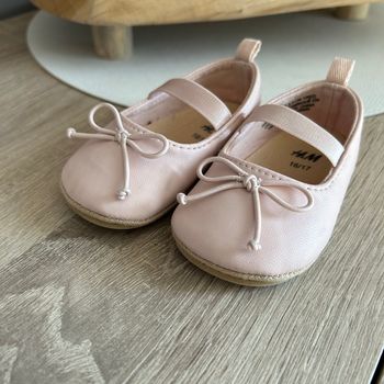 Ballerines rose clair bébé