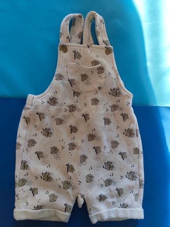 1 salopette été 12 mois