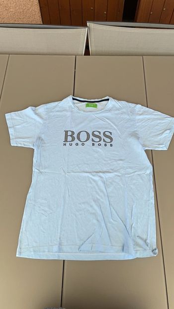 Tee shirt bleu pastel Boss