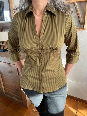 chemise H&m kaki L