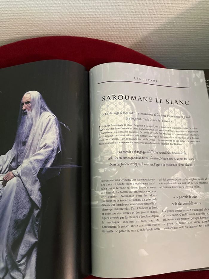 Livre Guide Illustré de la Terre du Milieu Le Seigneur des anneaux - photo numéro 7
