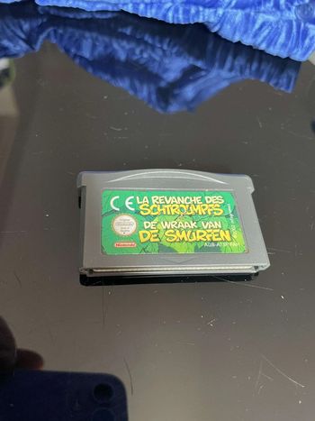jeu la revanche des schtroumpfs Game boy Nintendo