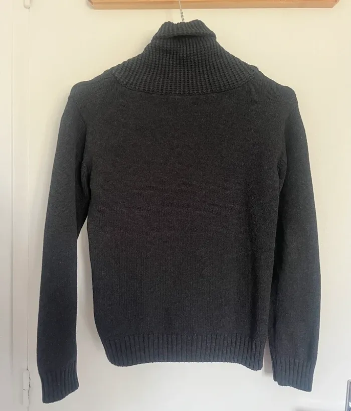 Pull gris foncé - garçon - 10 ans - tape à l’œil - photo numéro 4