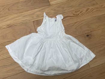 Robe blanche cérémonie 4ans