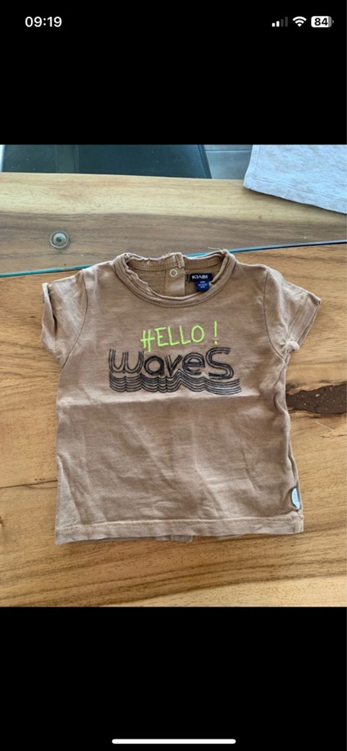 Lot tee shirts chemise  6 mois - photo numéro 3