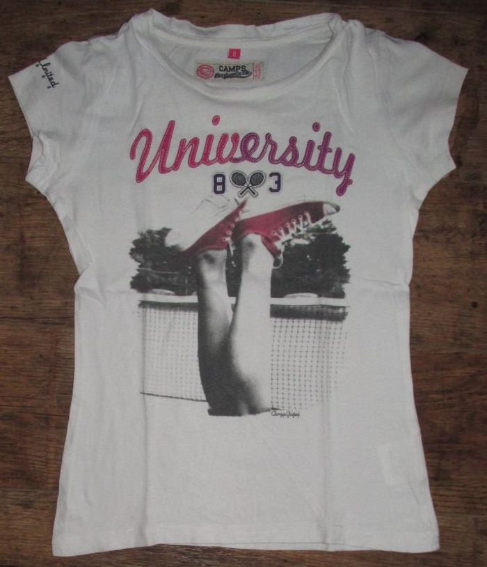 tshirt 8 ans Camps UNITED