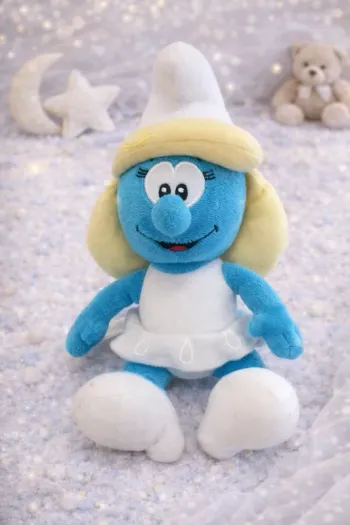 Peluche Schtroumpfette 27 cm très mignonne 💙🧸