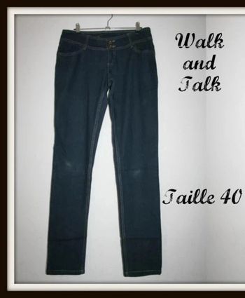 Jeans Walk and Talk slim taille 40