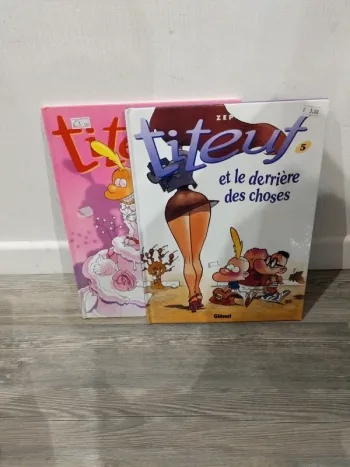 Lot de 2 BD - Titeuf