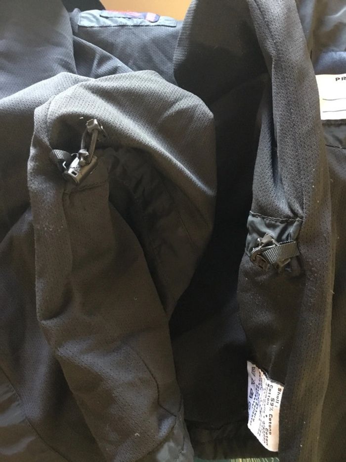 Veste coupe-vent imperméable pour homme Kappa noire taille M 094 - photo numéro 5