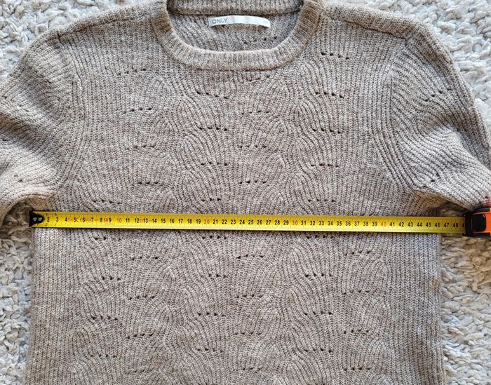 Pull beige doux et chaud Only Taille XXS ou 34 - photo numéro 8
