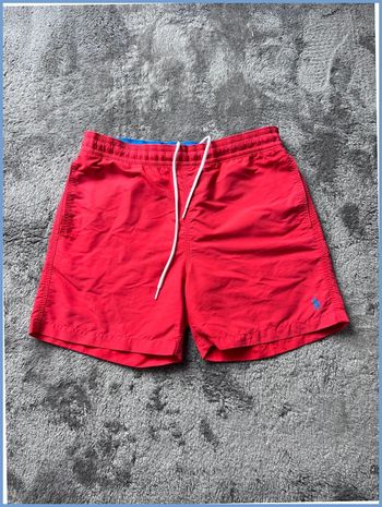 Short de bain Ralph Lauren rouge – Taille XS