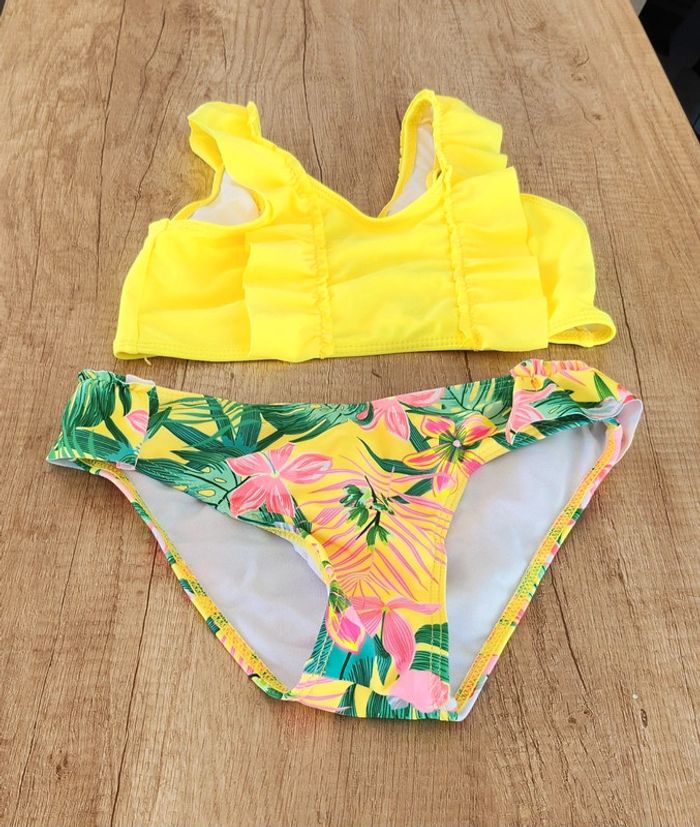 Maillot de bain 2 pièces fille taille 7 ans Shein - photo numéro 2