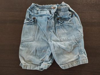 Short Jean été grain de blé 12 mois