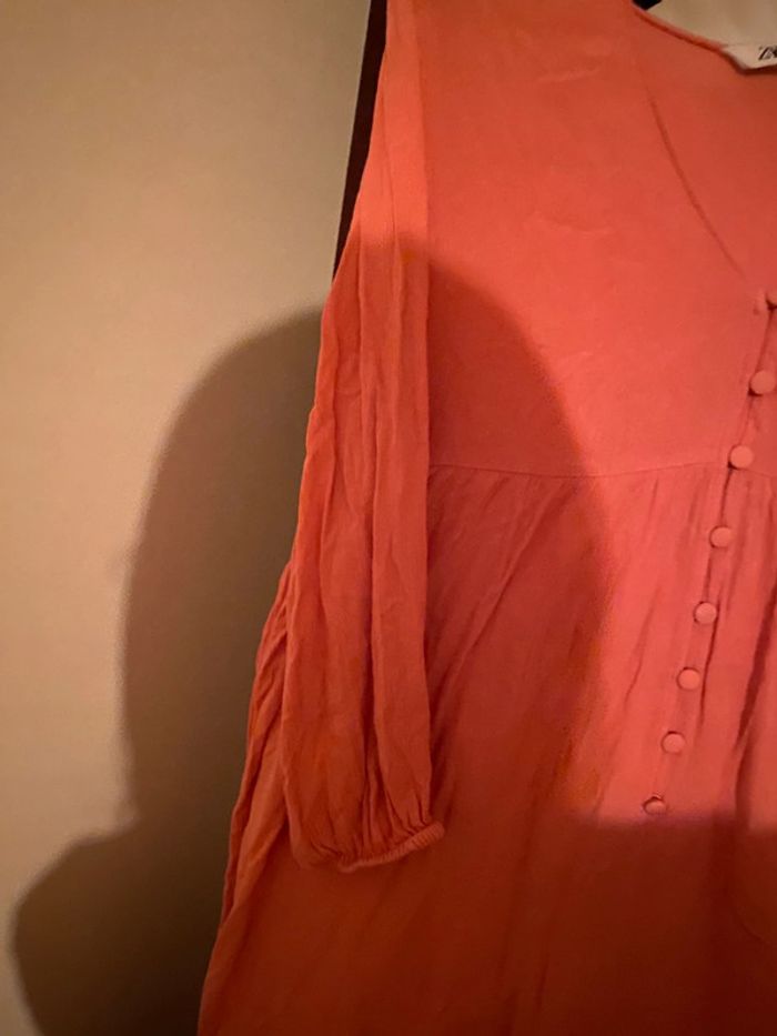 Combi-short de la marque Zara couleur mandarine - photo numéro 5
