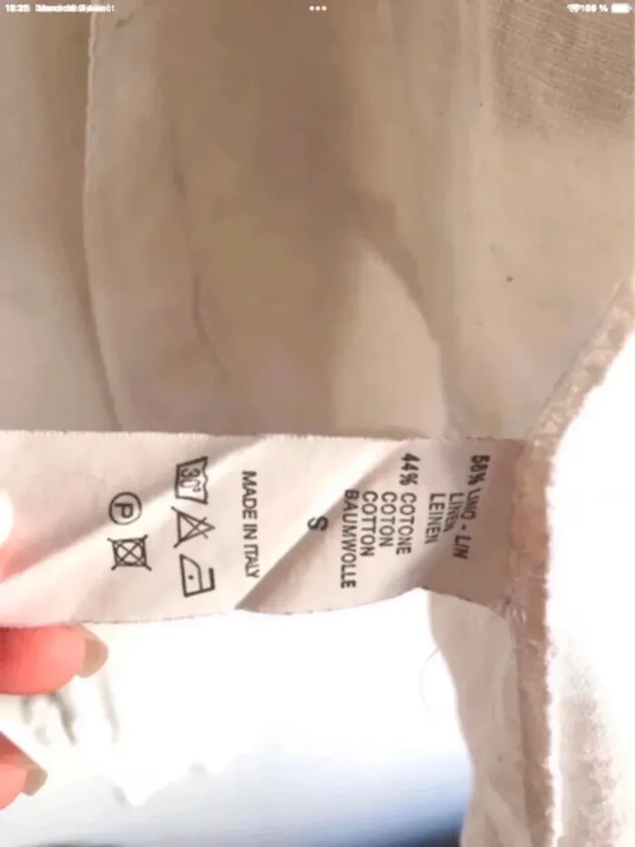 Veste en lin et coton blanche J&S Millenium taille 34/36 - photo numéro 15