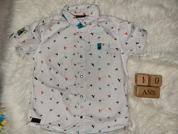 Chemise 10 ans