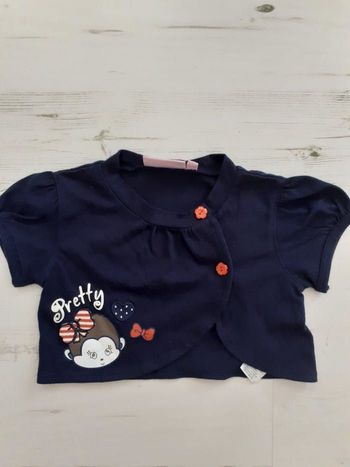 Gilet / cardigan fille été 12 mois Knot