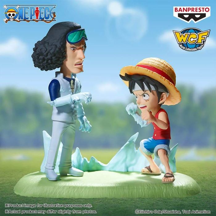 One Piece - WCF Log Stories Vol. 16 : Aokiji & Monkey D. Luffy Figurine Banpresto scellée