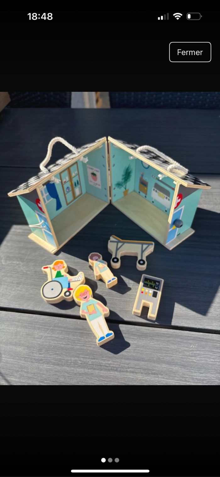 Lot jeu en bois - photo numéro 3