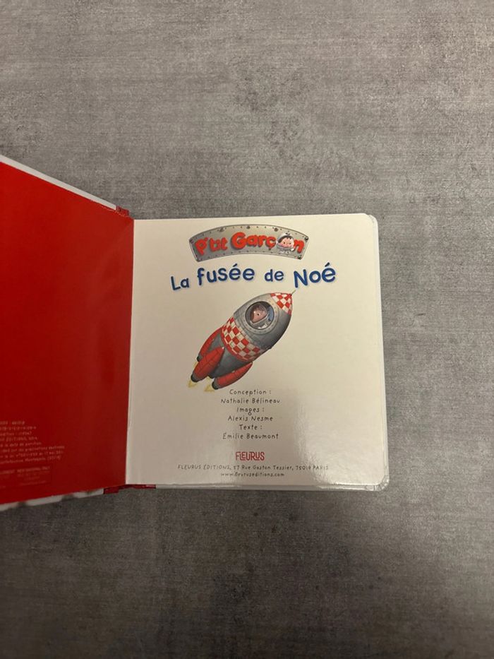 Livre, petit garçon, la fusée de Noé - photo numéro 2