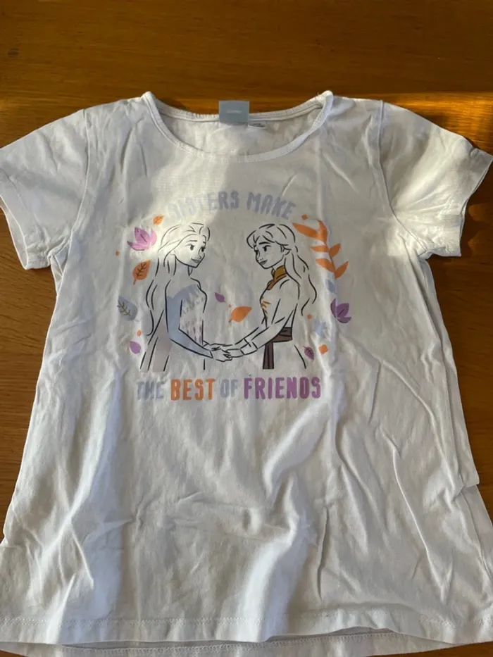 2 t shirt 8-10 ans fille - photo numéro 4