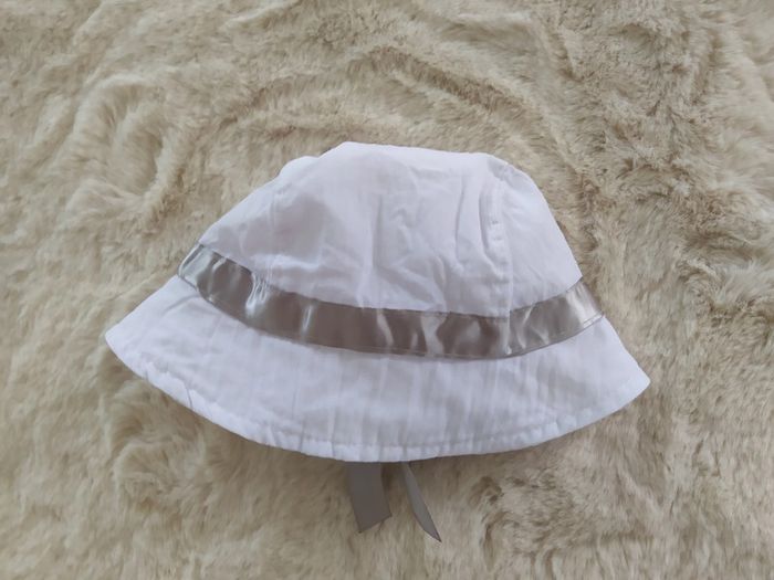 Chapeau de cérémonie bébé fille 6-12 mois - photo numéro 3