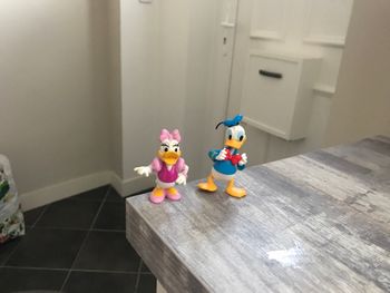 Figurine Donald et Daisy de  Mickey