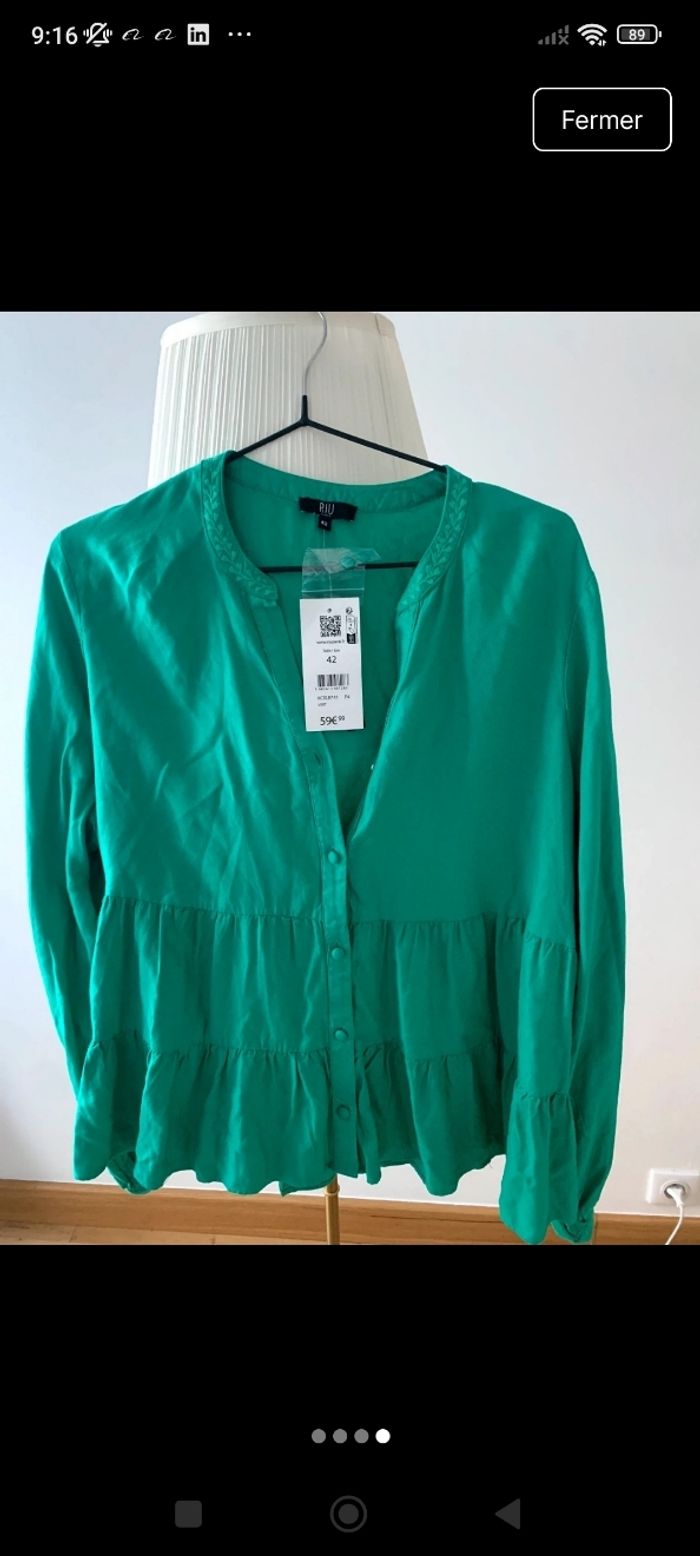 Blouse neuve RIU