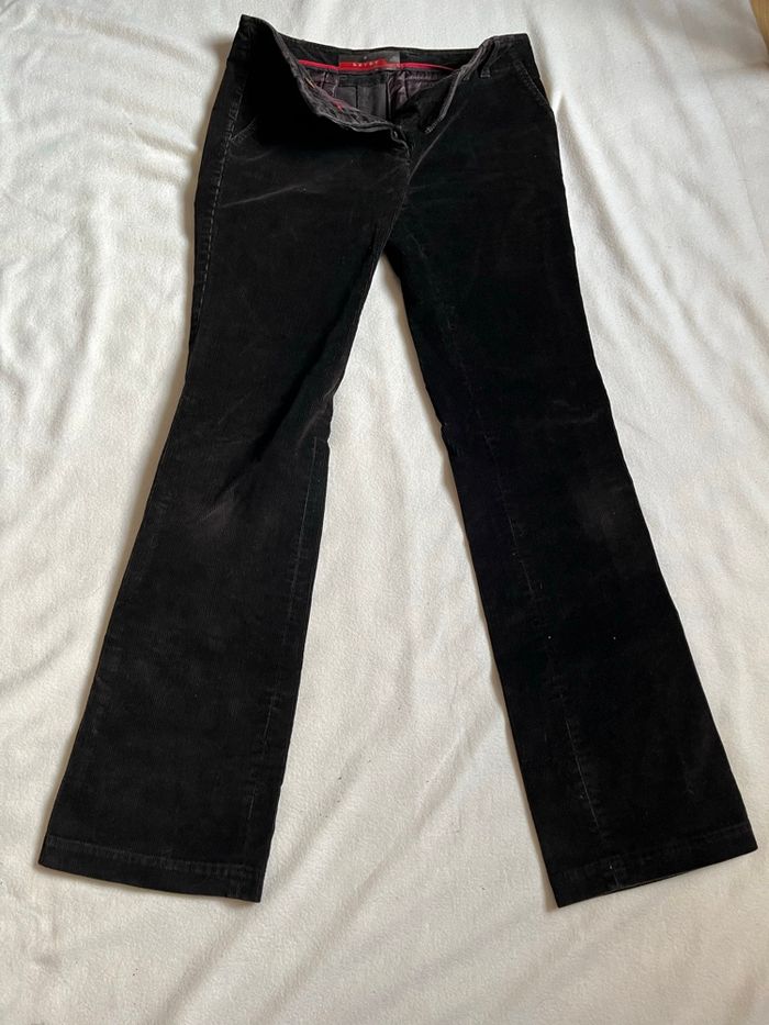 Pantalon velours Prada M - photo numéro 5